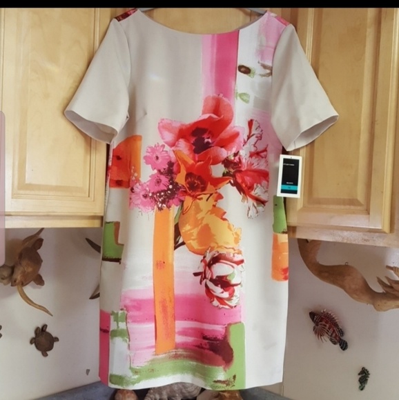 NWT Julian Taylor Dress With Pockets Size 16 - Picture 3 of 5